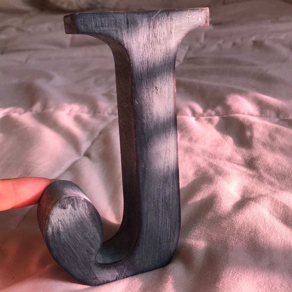 Letter J Decoration Desk